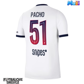 Paris Saint-Germain Willian Pacho #51 Venkovní Dres 2026-27 Krátký Rukáv